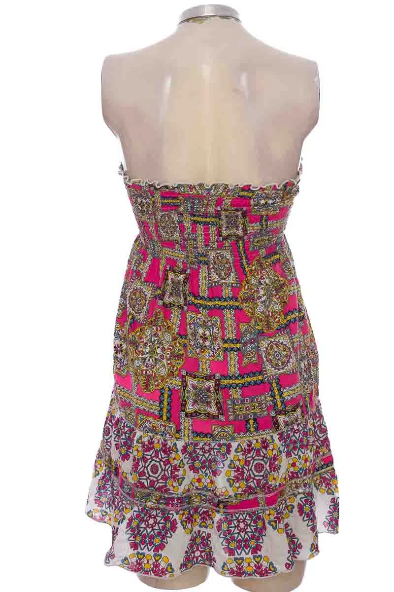 VESTIDO / ENTERIZO COLOR ESTAMPADO  TICKET