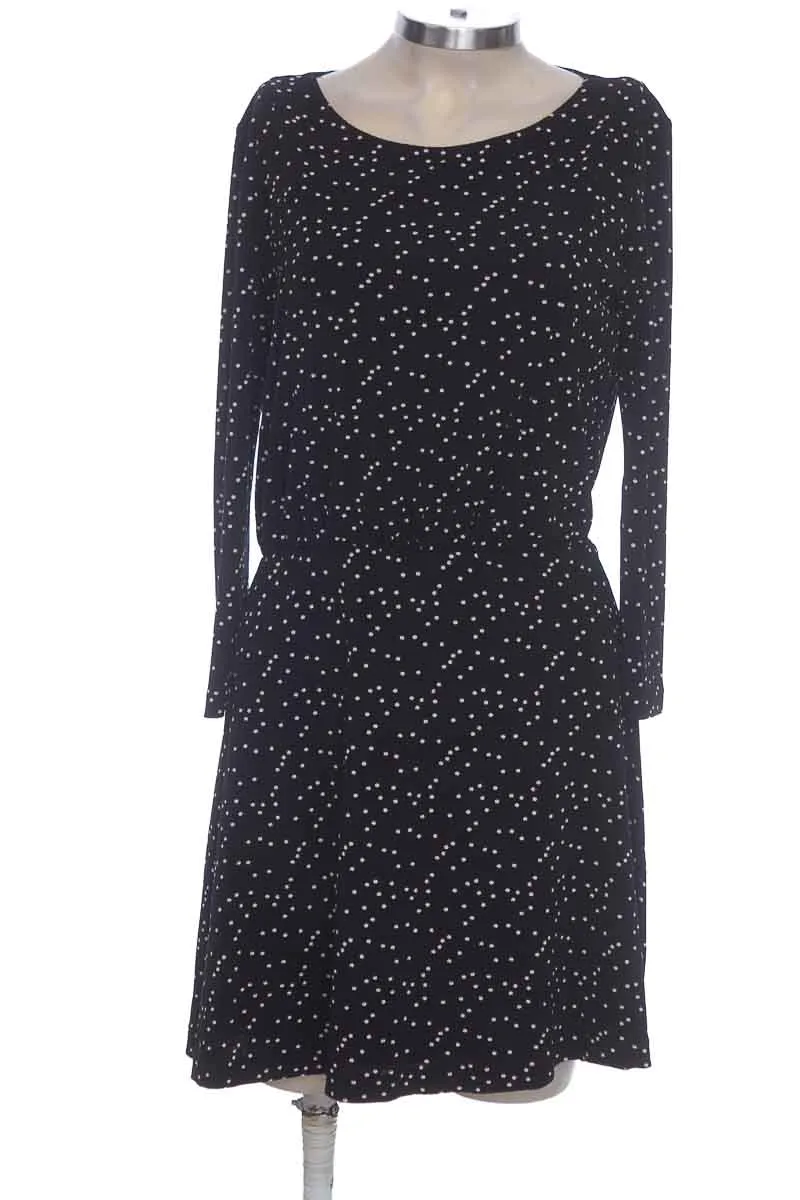 VESTIDO / ENTERIZO COLOR NEGRO  MNG