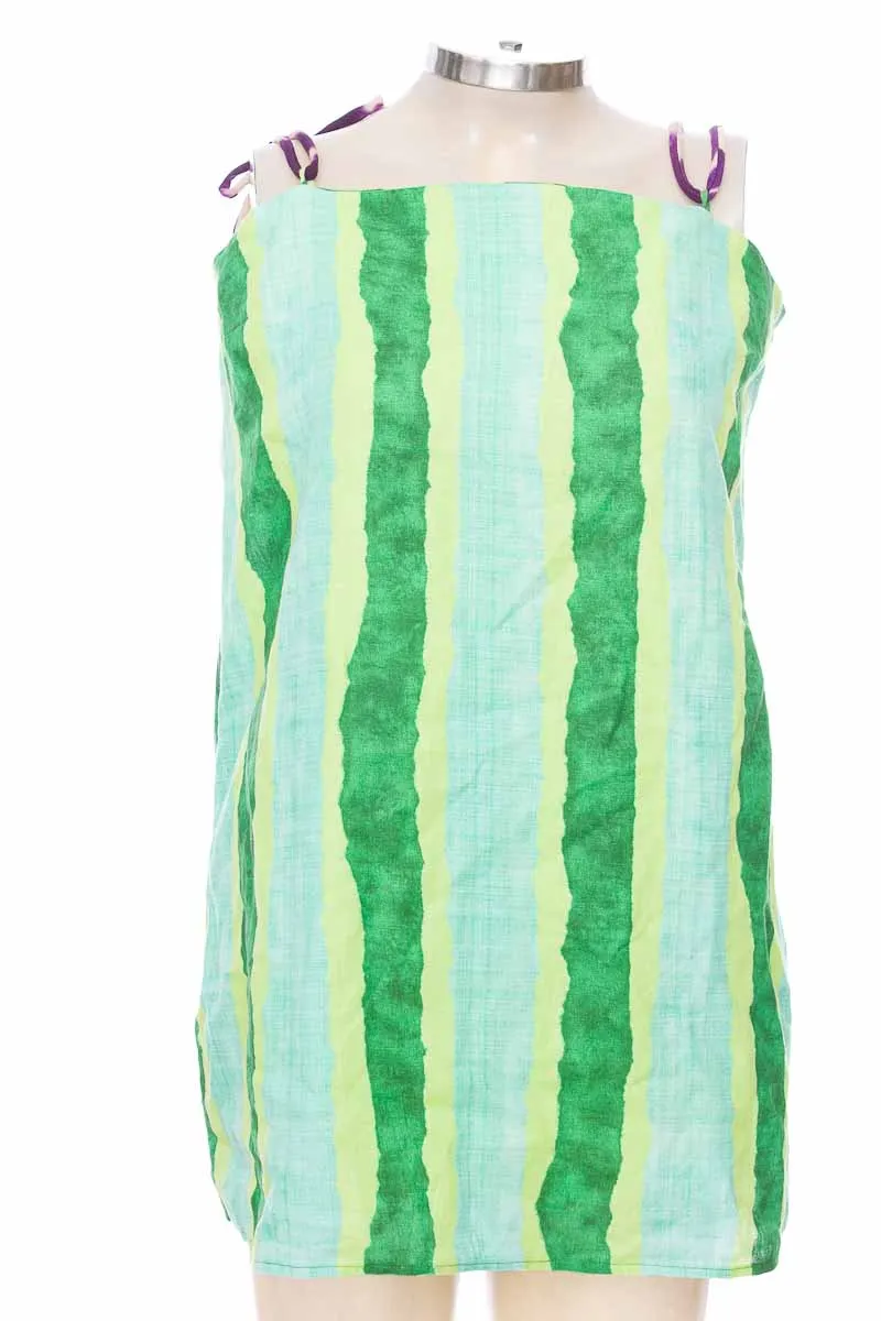 VESTIDO / ENTERIZO COLOR VERDE  ZARA