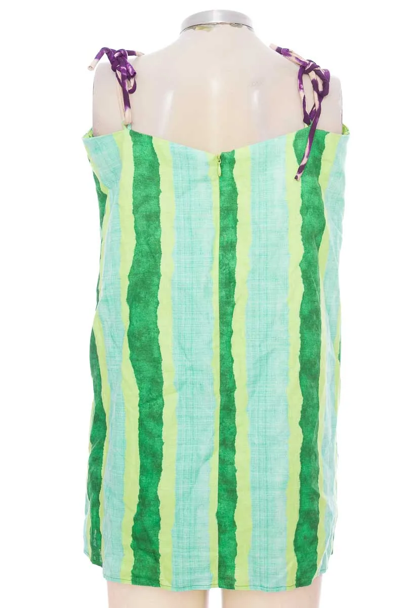 VESTIDO / ENTERIZO COLOR VERDE  ZARA