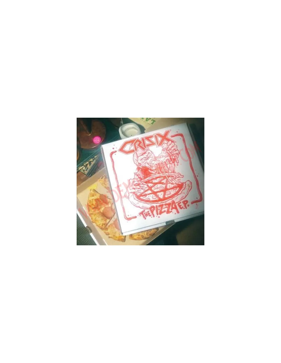 VINILO EP CRISIX  THE PIZZA EP