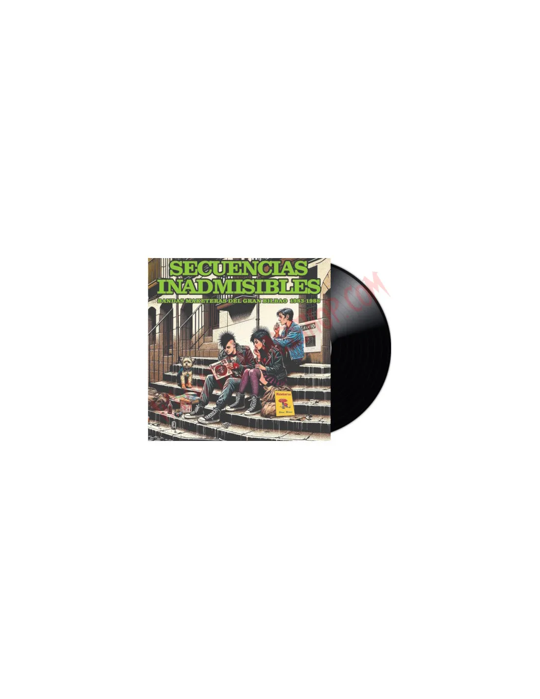 VINILO LP SECUENCIAS INADMISIBLES (BANDAS MAKETERAS DEL GRAN BILBAO 19831988)