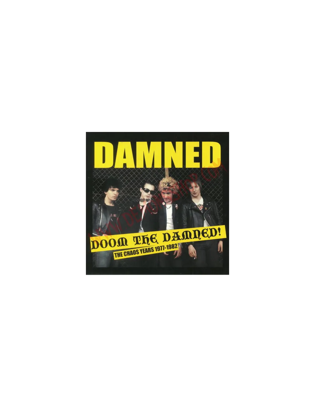 VINILO LP THE DAMNED ‎– DOOM THE DAMNED  THE CHAOS YEARS 19771982
