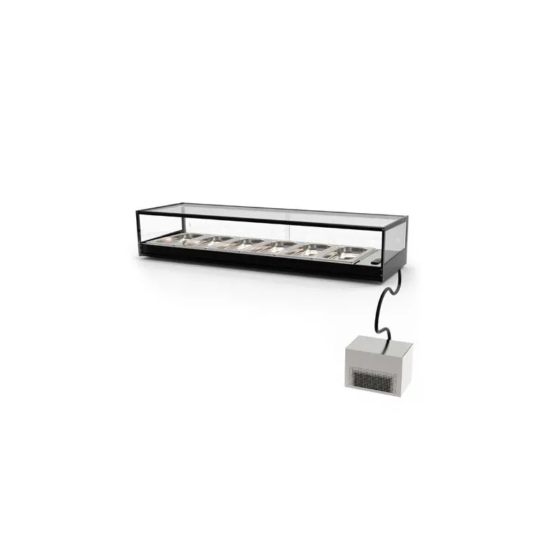 Vitrina refrigerada grupo remoto LOGIC VTLG6GR Sayl