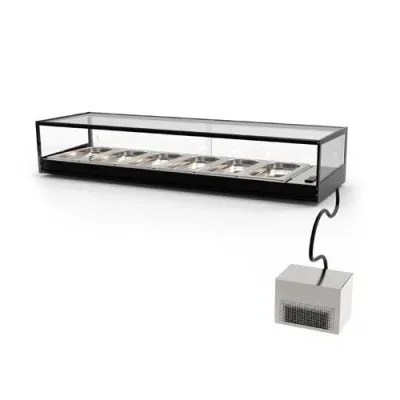 Vitrina refrigerada grupo remoto LOGIC VTLG6GR Sayl