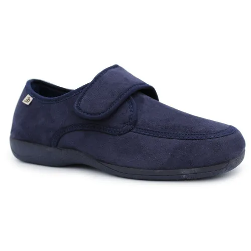 Zapatilla casa hombre velcro Berevere IN0656