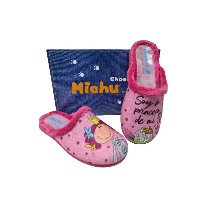 Zapatilla destalonada Princesa Michu Mod 7150