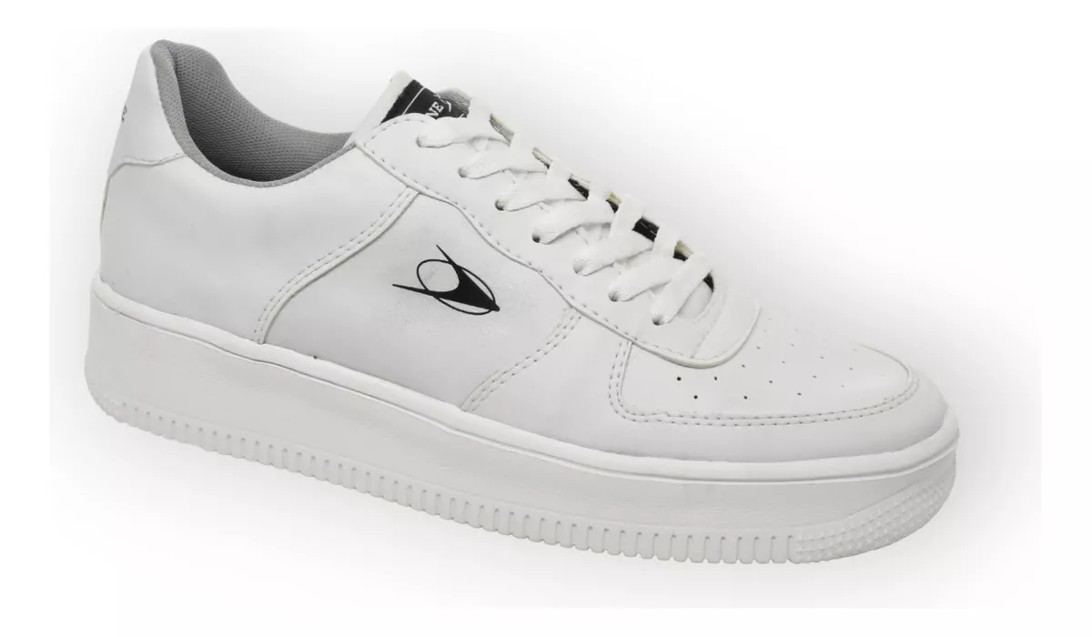 Zapatilla Urbana Hombre Sneaker Cómoda Eco Cuero Stone 8071