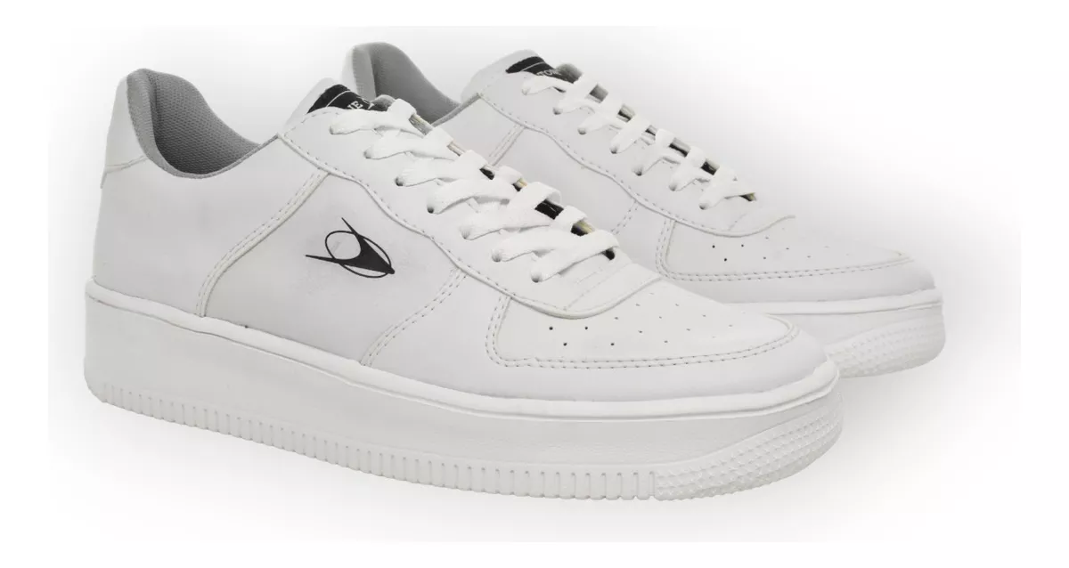 Zapatilla Urbana Hombre Sneaker Cómoda Eco Cuero Stone 8071