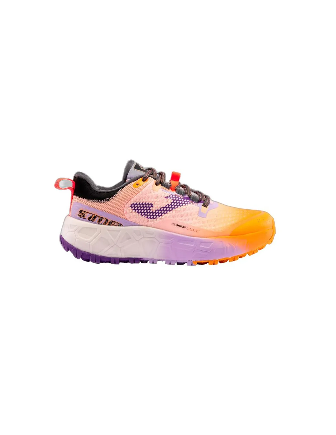 Zapatillas Casual Joma Sima Lady 2429 Naranja Violeta Niña