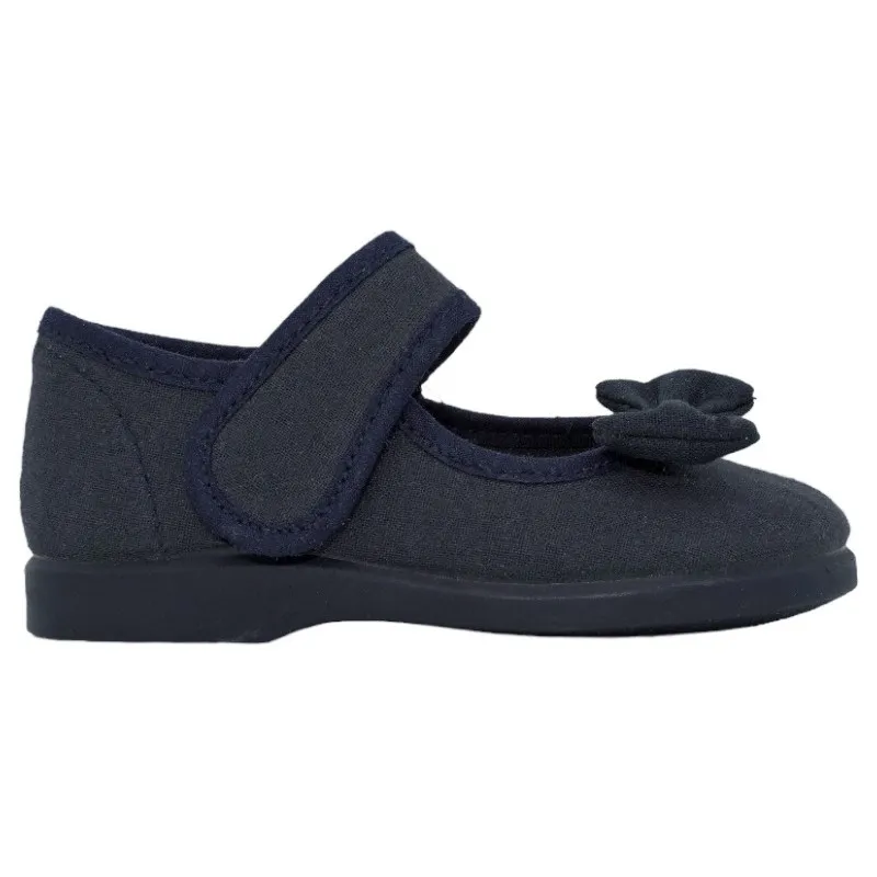 Zapatillas de lona con hebilla