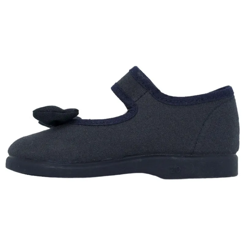 Zapatillas de lona con hebilla