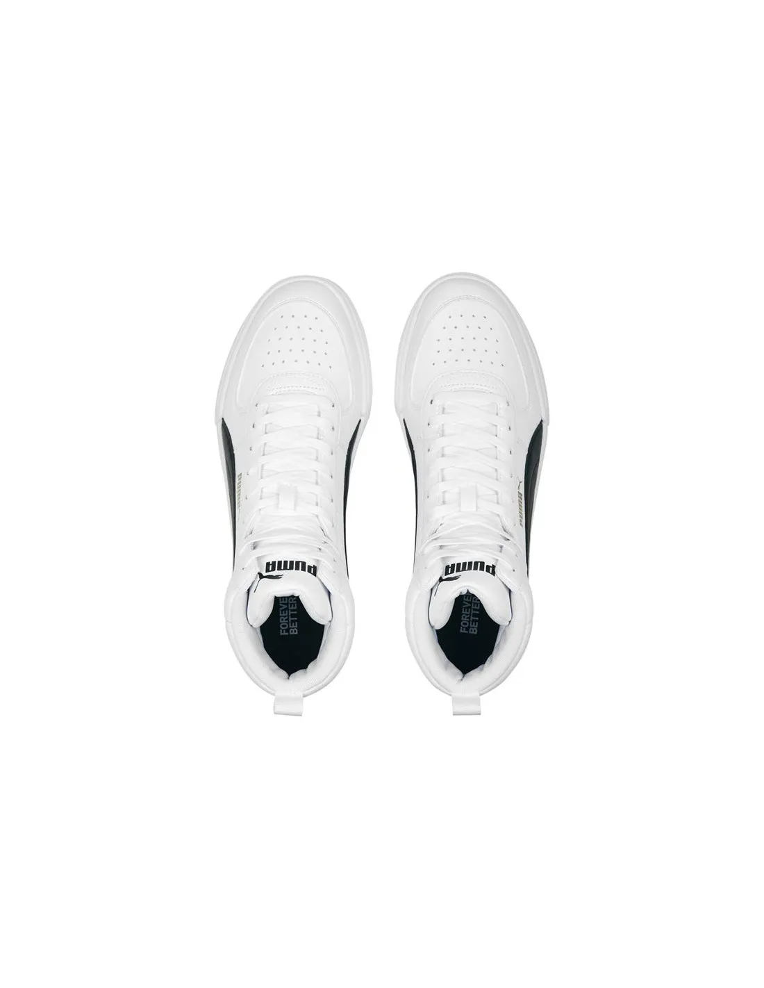 Zapatillas Puma Caven Mid Hombre Blanco