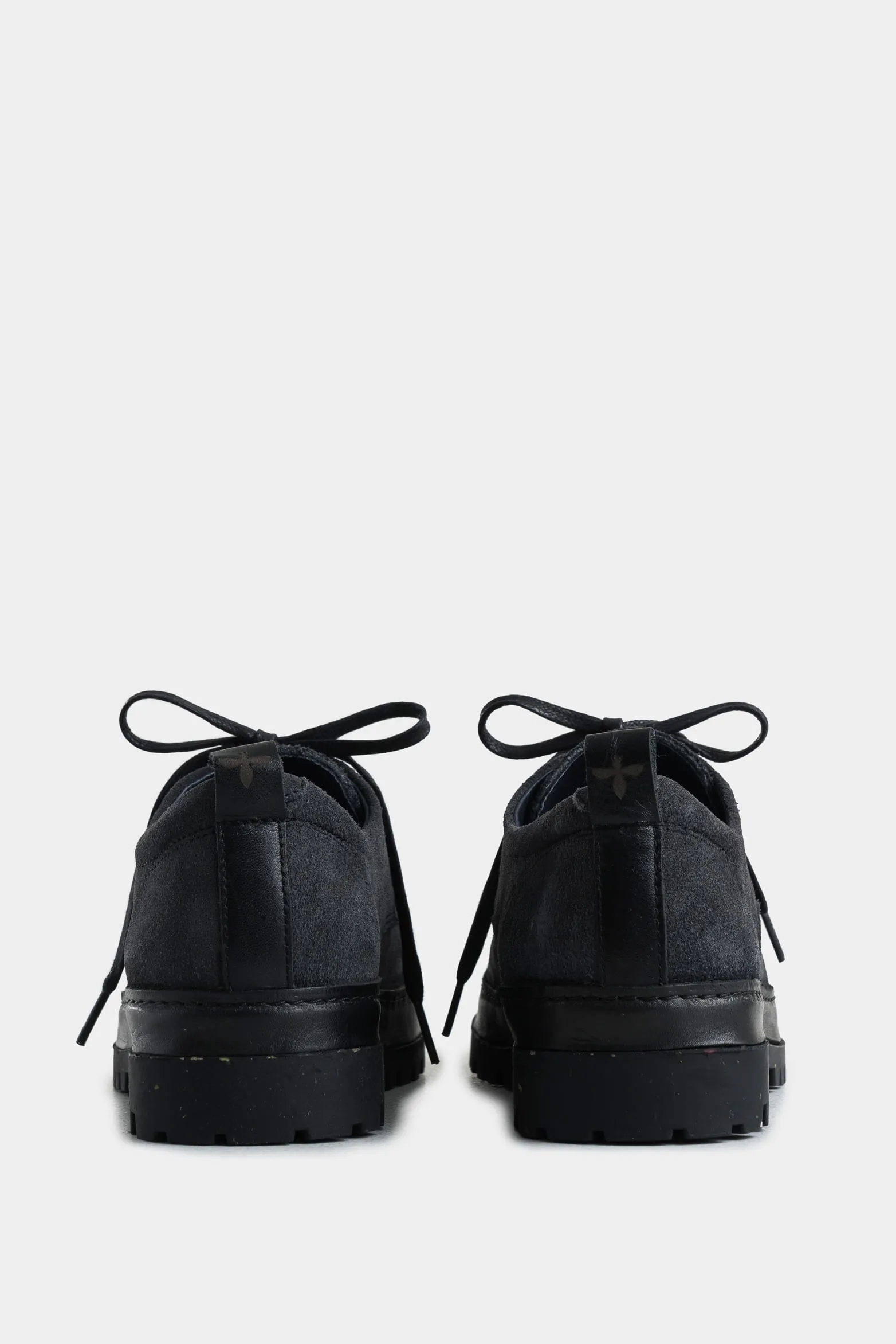 Zapatos cordón sunset de cuero para hombre mezcla de texturas
