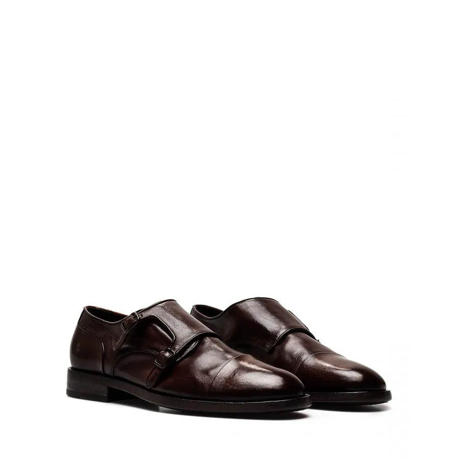 Zapatos Hombres PANTANETTI 15894E Jewel Cuoio Marron