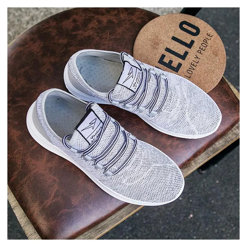 Zapatos informales para hombres Running Fashion Breathable Sneakers Mesh Soft Sole Athletic Lightweight Drop entrega otlnp