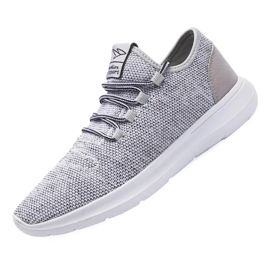 Zapatos informales para hombres Running Fashion Breathable Sneakers Mesh Soft Sole Athletic Lightweight Drop entrega otlnp