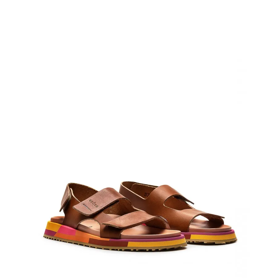 Zapatos Mujeres Sandalias GHOUD A1LW LL04 Beige