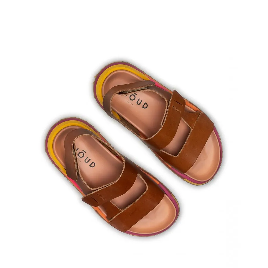 Zapatos Mujeres Sandalias GHOUD A1LW LL04 Beige