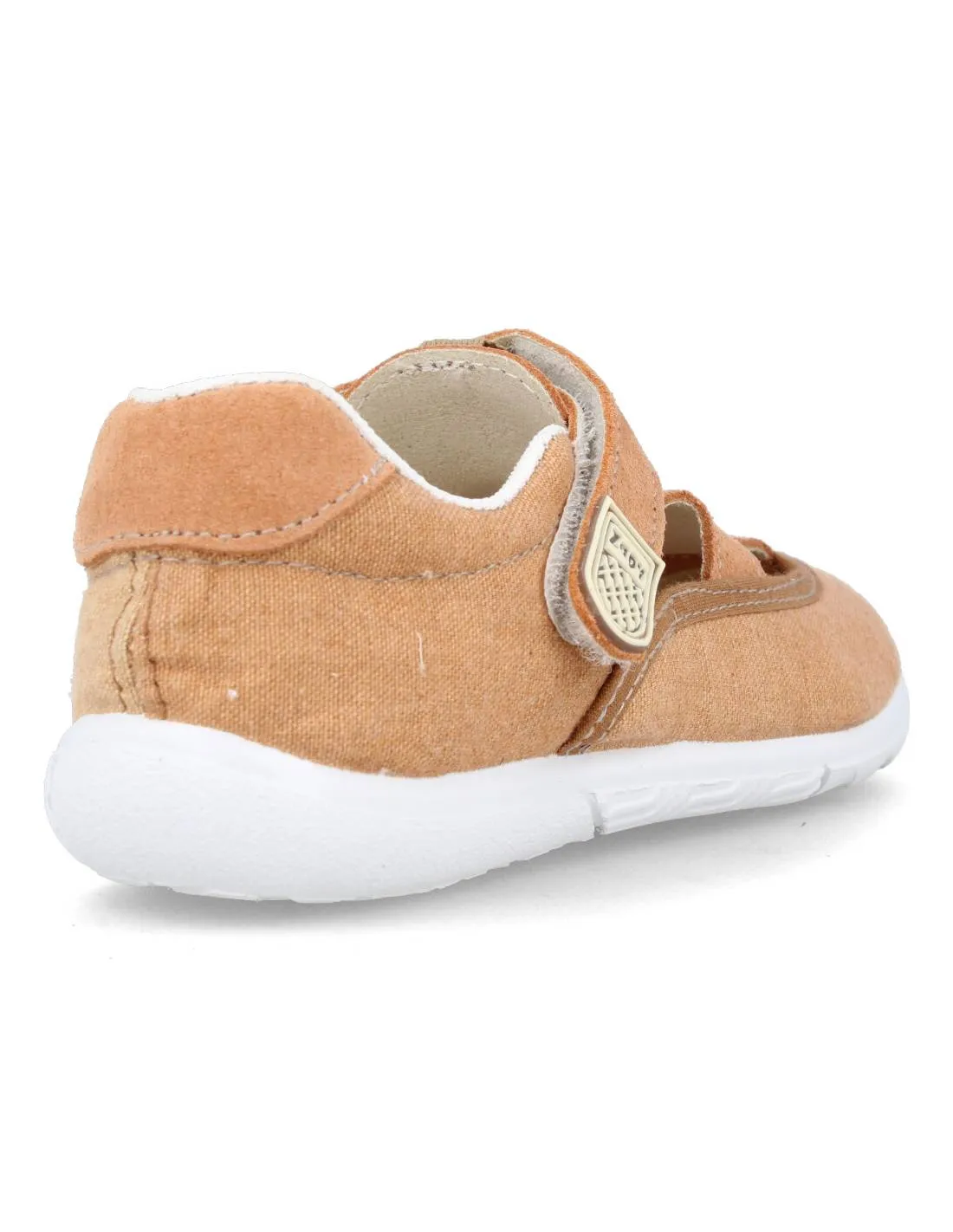ZAPY  SANDALIA COMBINADA VELCRO CUERO