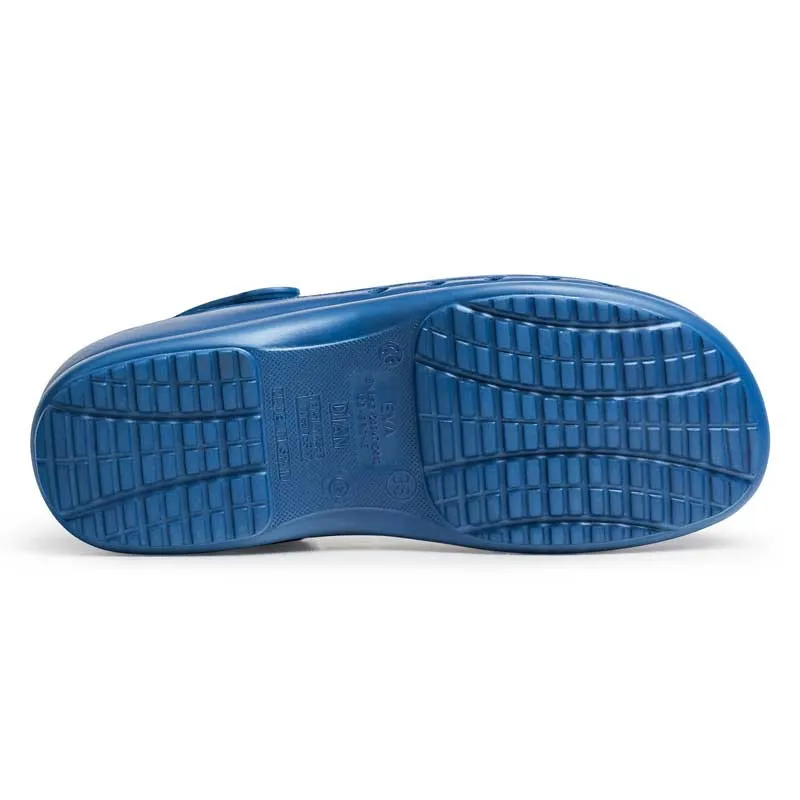 ZUECO EVA AZUL ULTRALIGERO ANTIBACTERIANO  DIAN